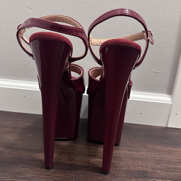 LEECABE DANCE PLATFORMS 8'' STILETTO - Picture 6 of 8